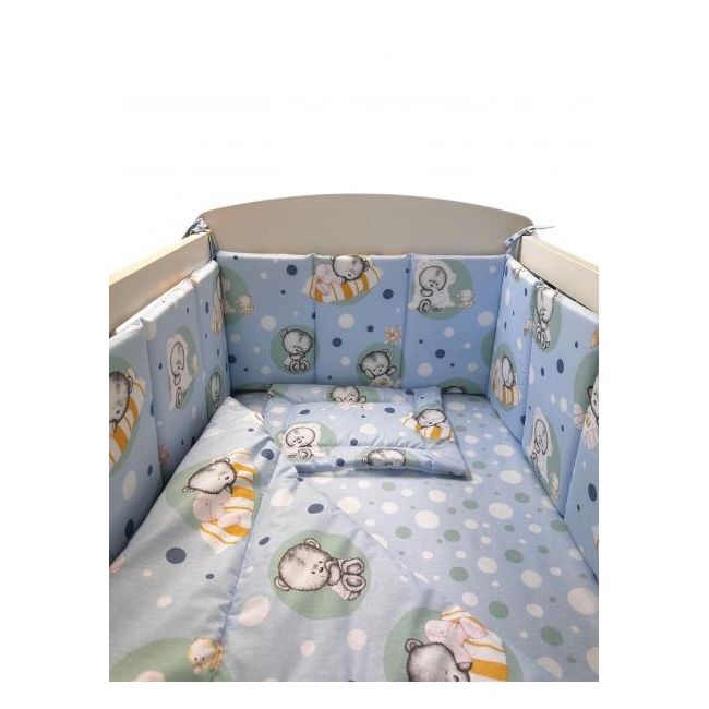 Lenjerie Micul Ursulet 4+1 piese 120x60cm MYK00089194