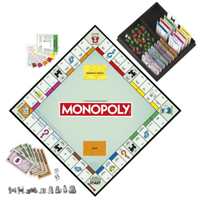 MONOPOLY JOC CLASIC LIMBA ROMANA VIVG0009