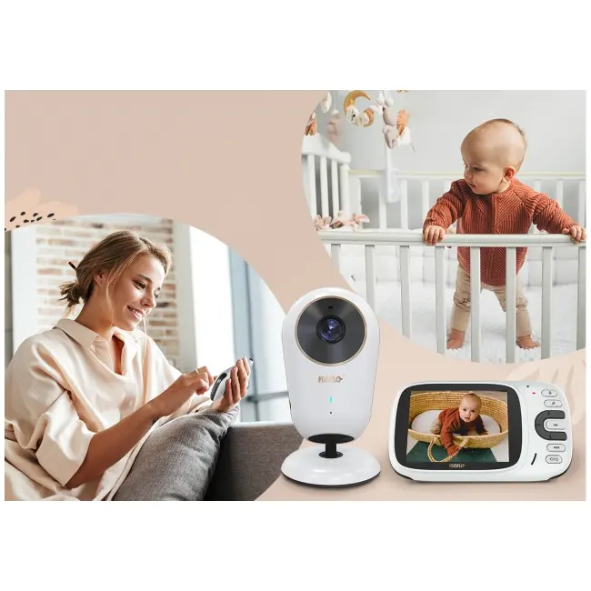 Neno vera &ndash; baby monitor cu receptor wireless nen-mamnn004