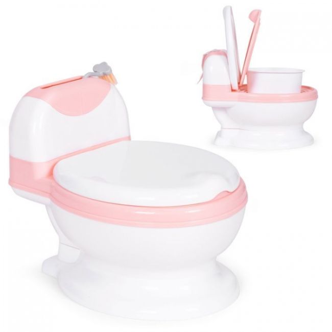 Olita pentru copii, insertie detasabila, perie inclusa ecotoys ha-p05 - roz edeediha-p05pink