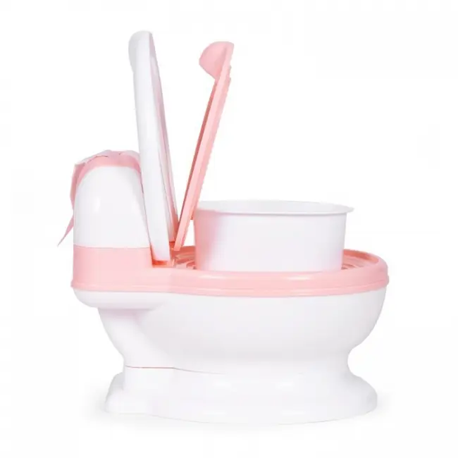 Olita pentru copii, insertie detasabila, perie inclusa ecotoys ha-p05 - roz edeediha-p05pink