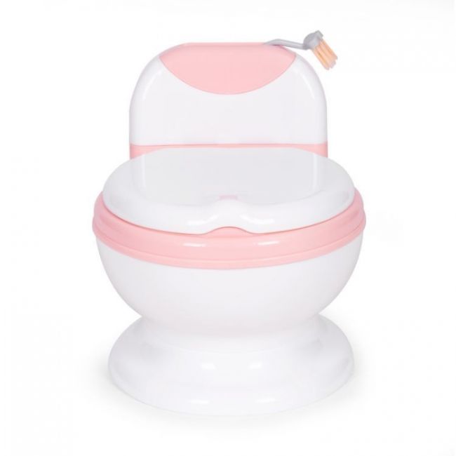 Olita pentru copii, insertie detasabila, perie inclusa ecotoys ha-p05 - roz edeediha-p05pink