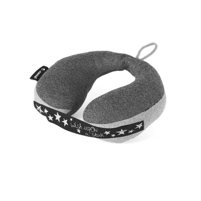 Perna pentru gat copii, Jane, Pentru calatorii, 16.5 x 6 x 9 cm, 0 - 18 luni, Jet Black BYN8420421073032