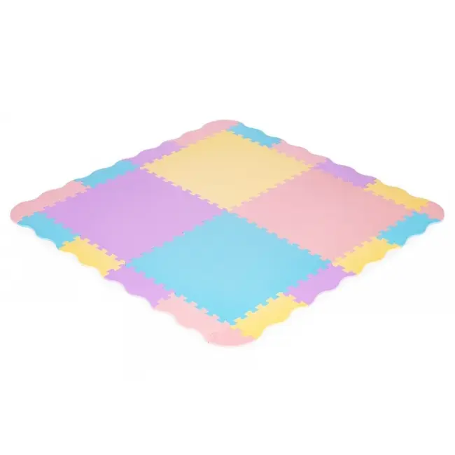 Salteluta de joaca cu pereti, 24 elemente, 141.5 x 141.5 cm iplay 6402 edeedi6402