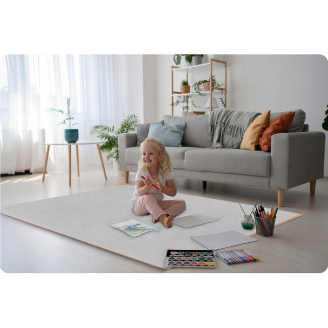 Salteluta de joaca multifunctionala tip puzzle, 180 x 120 cm, massido 650100 - gri edeedi650100