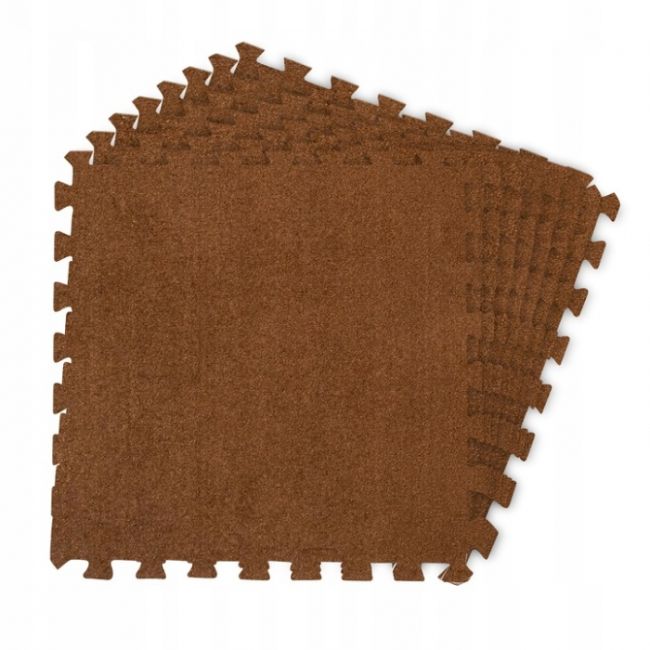 Salteluta de joaca multifunctionala tip puzzle, 180 x 120 cm, massido 650102 - maro edeedi650102