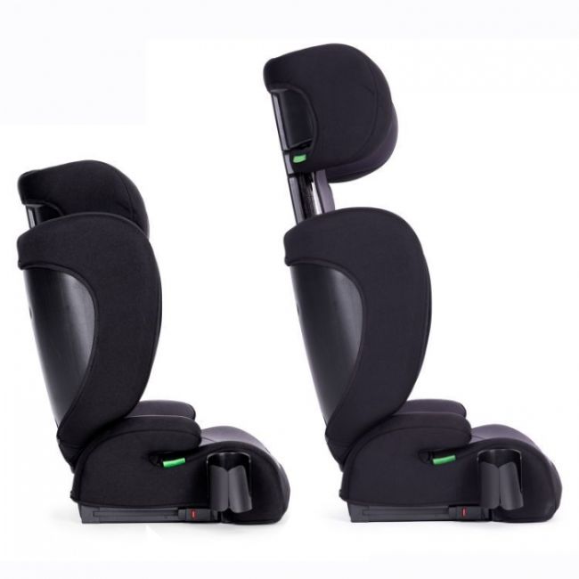 Scaun auto cu isofix ecotoys, grupa 100-150 cm, i-size, omologare r129/03 - gri edeedic026