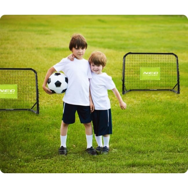 Set de 2 porti de fotbal, 60 x 25 x 45 cm, neo-sport 1461 edeedi1461