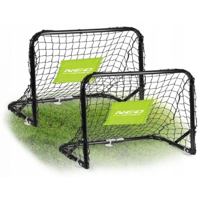 Set de 2 porti de fotbal, 60 x 25 x 45 cm, neo-sport 1461 edeedi1461