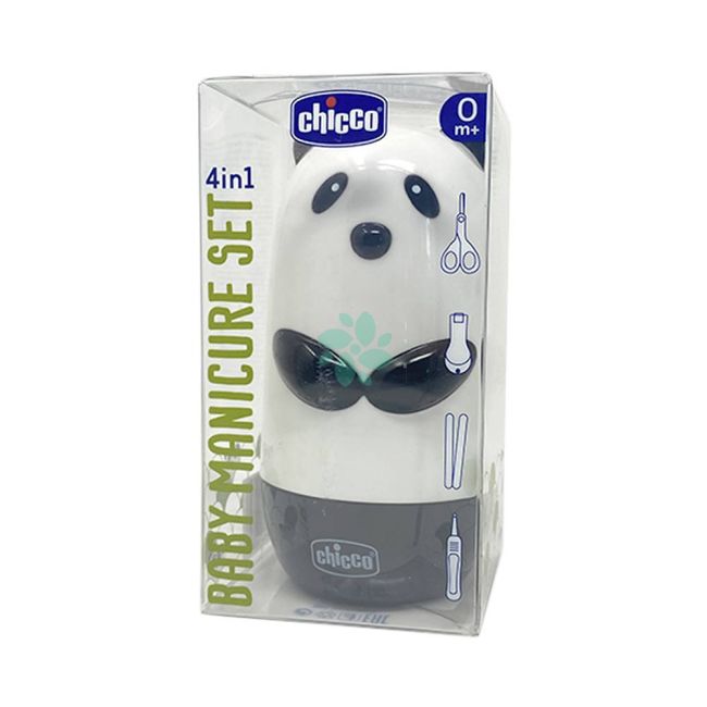 Set manichiura bebe Chicco, Panda, 0 luni+ CHC1073100-7