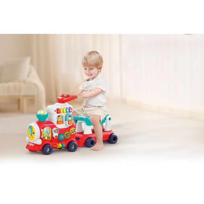 TRENULET 4 IN 1 ROSU VIVHE8990