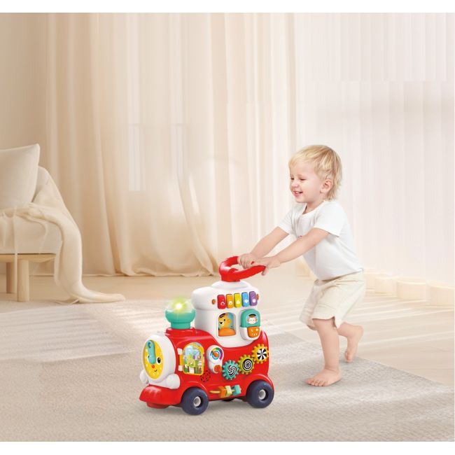 TRENULET 4 IN 1 ROSU VIVHE8990