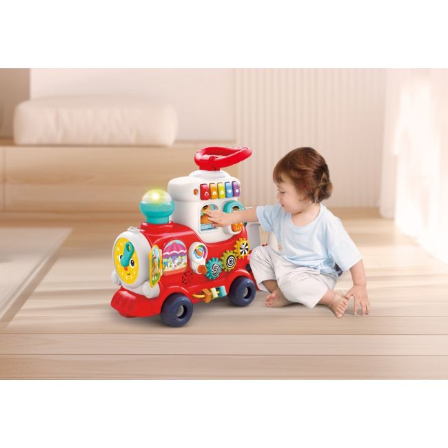 TRENULET 4 IN 1 ROSU VIVHE8990