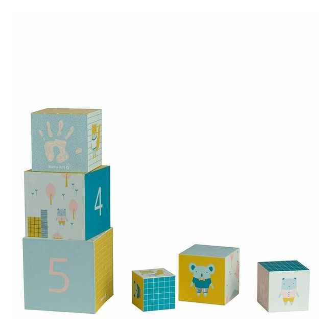 Baby Art Cuburi De Activitate Cu Amprenta
