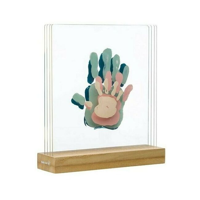 Baby Art Rama cu Amprente - Family Prints WOODEN