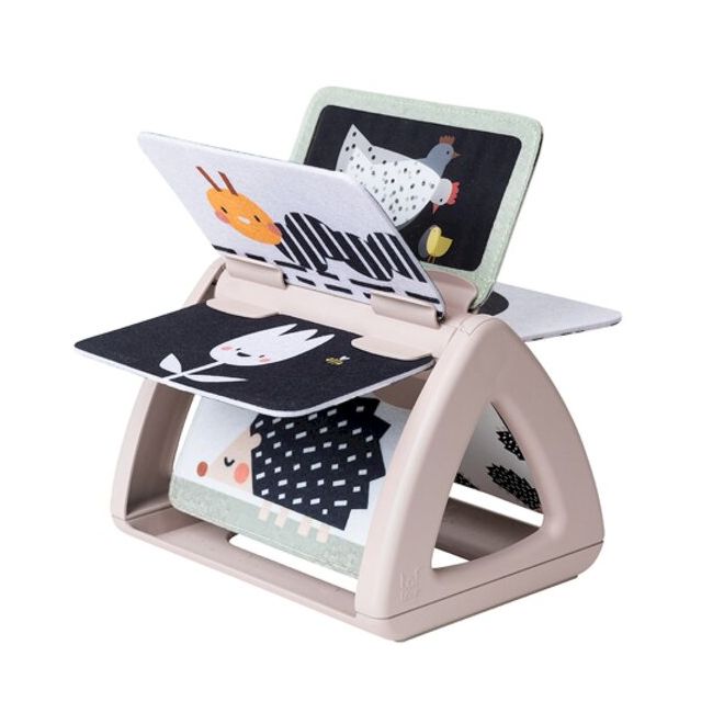 Jucarie Carte Care Se Roteste TAF TOYS - BLACK & WHITE