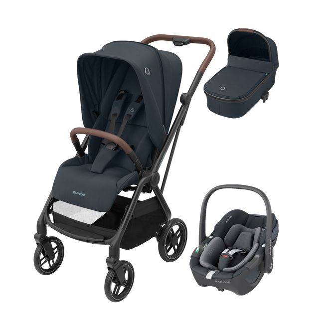 Maxi-Cosi Sistem 3in1 Leona2 ESSENTIAL GRAPHITE