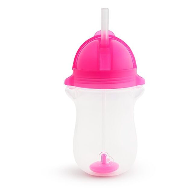 Munchkin Cana Any Angle, Click Lock, Cu Pai Flexibil, 296ml, 12L+ PINK