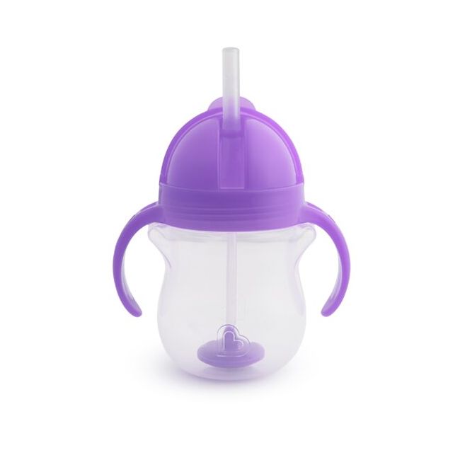 Munchkin Cana Any Angle, Click Lock, Cu Pai Flexibil Si Manere, 207ml, 6L+ PURPLE