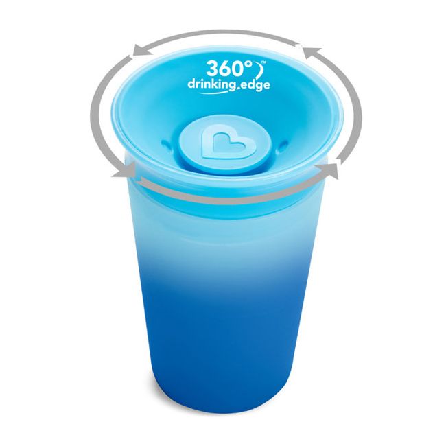 Munchkin Cana Miracle 360, Colour Change, 266ml, 12L+ BLUE