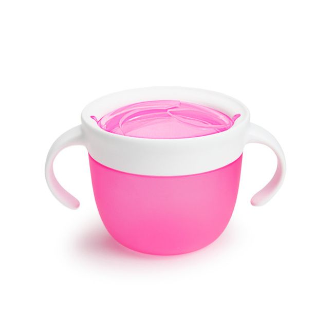 Munchkin Recipient Pentru Gustari, Snack, 12L+ PINK