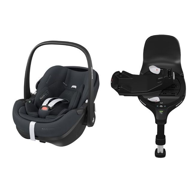 PK Scaun Auto I-Size Maxi-Cosi PEBBLE 360 PRO2 + Baza Auto FAMILYFIX 360 PRO ESSENTIAL GRAPHITE