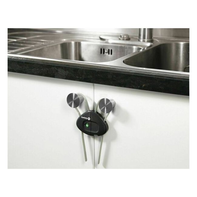 Safety 1st Siguranta Flexibila Pentru Blocare/ Deschidere Usa WHITE