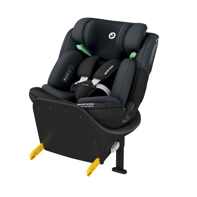 Scaun Auto I-Size Maxi-Cosi EMERALD 360 S TONAL BLACK