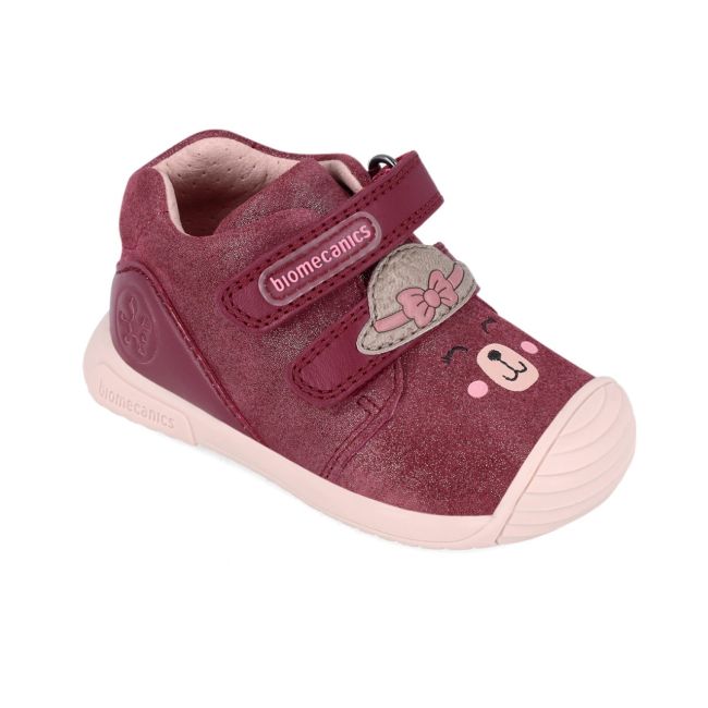 Adidasi Primii Pasi pentru Copii Biomecanics 241107, rosu (Marime: 22 (13,5-14,1 cm)) JEM241107-A-22