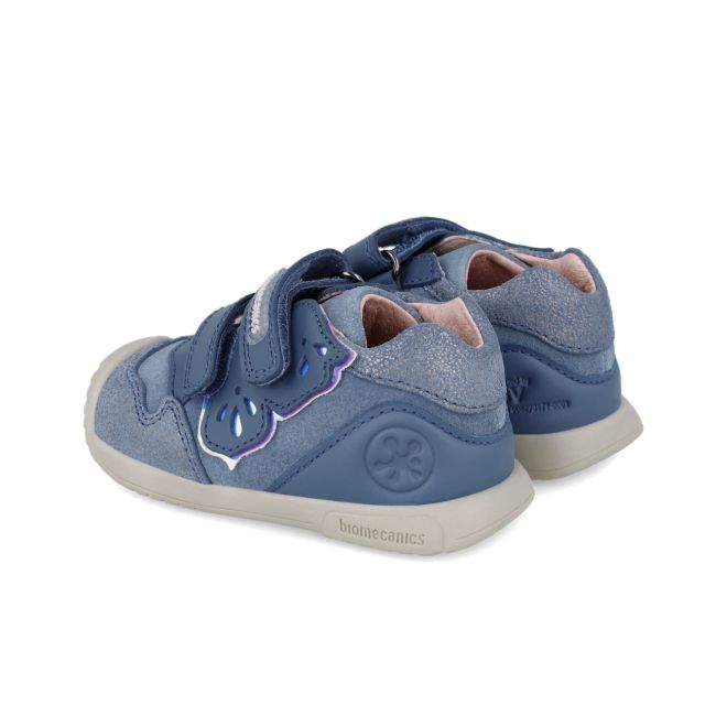 Adidasi Primii Pasi pentru Copii Biomecanics 241108, albastru (Marime: 21 (12,8-13,4 cm)) JEM241108-A-21