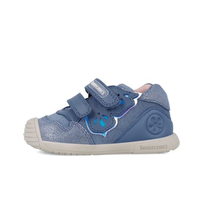 Adidasi Primii Pasi pentru Copii Biomecanics 241108, albastru (Marime: 21 (12,8-13,4 cm)) JEM241108-A-21