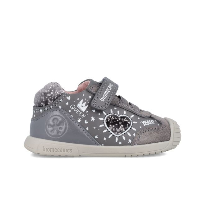 Adidasi Primii Pasi pentru Copii Biomecanics 241109, gri (Marime: 20 (12,2-12,7 cm)) JEM241109-B-20