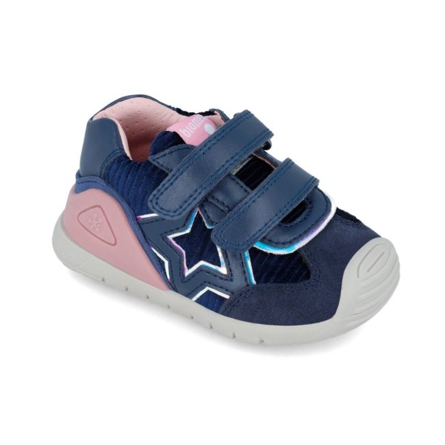 Adidasi Primii Pasi pentru Copii Biomecanics 241111, albastru (Marime: 20 (12,2-12,7 cm)) JEM241111-A-20
