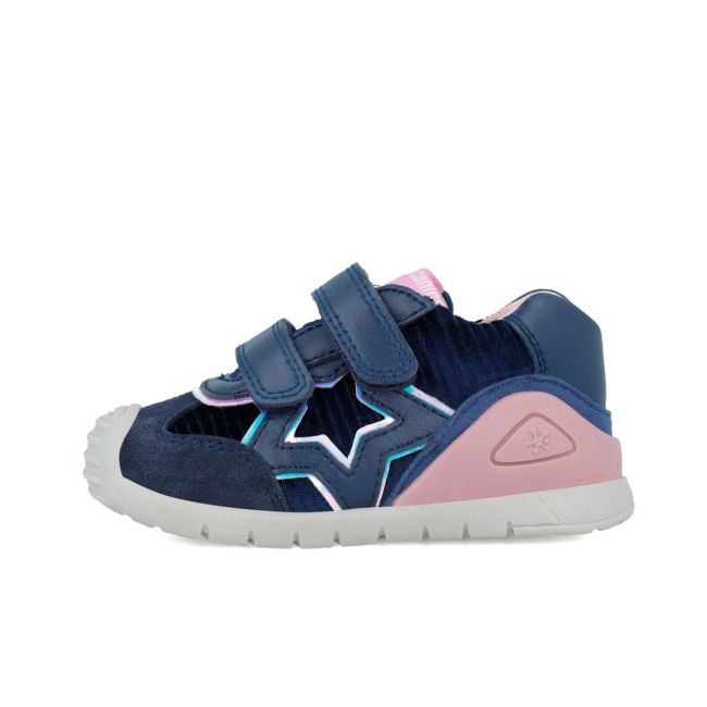 Adidasi Primii Pasi pentru Copii Biomecanics 241111, albastru (Marime: 20 (12,2-12,7 cm)) JEM241111-A-20