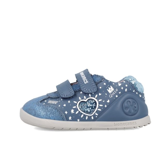 Adidasi Primii Pasi pentru Copii Biomecanics 241163, bleumarin (Marime: 20 (12,2-12,7 cm)) JEM241163-A-20
