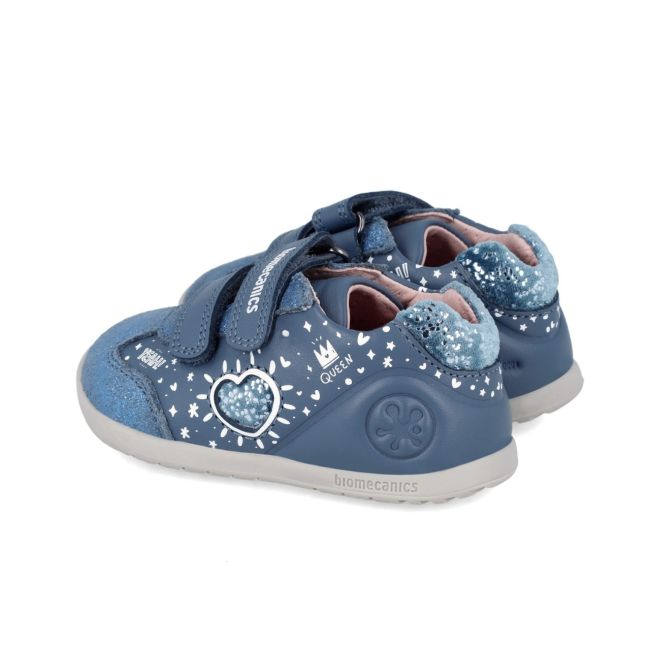 Adidasi Primii Pasi pentru Copii Biomecanics 241163, bleumarin (Marime: 21 (12,8-13,4 cm)) JEM241163-A-21