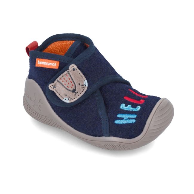 Incaltaminte de interior Biomecanics ZAPATILLA LA WORLD, azul (Marime: 19 (11,6-12,1 cm)) JEM241154-A-19