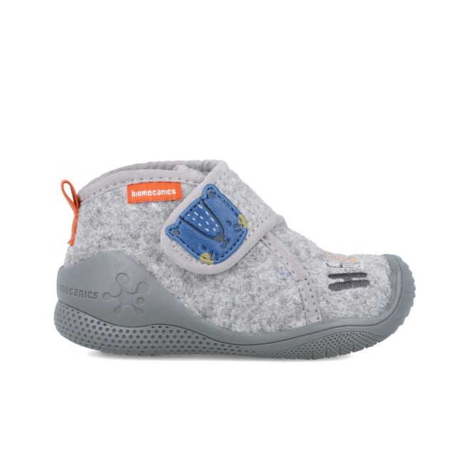Incaltaminte de interior Biomecanics ZAPATILLA LA WORLD, gri (Marime: 19 (11,6-12,1 cm)) JEM241154-B-19