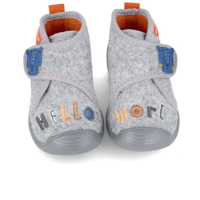 Incaltaminte de interior Biomecanics ZAPATILLA LA WORLD, gri (Marime: 20 (12,2-12,7 cm)) JEM241154-B-20