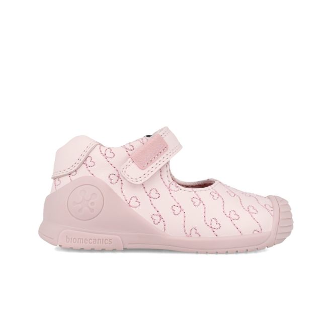 Pantofiori Primii Pasi pentru fetite Biomecanics 241100, Roz (Marime: 22 (13,5-14,1 cm)) JEM241100-A-22