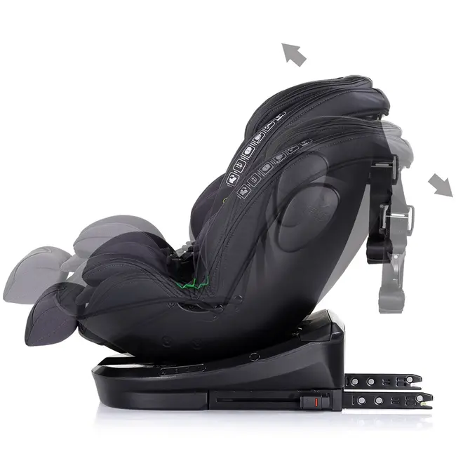Scaun auto chipolino hypnotic i-size 40-150 cm cu sistem isofix si sezut rotativ anthracite hubstkhyp0253an