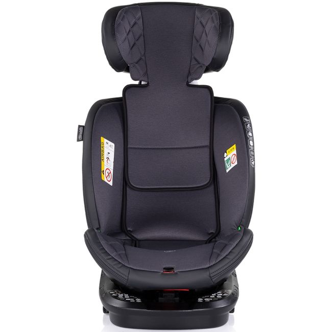 Scaun auto chipolino hypnotic i-size 40-150 cm cu sistem isofix si sezut rotativ anthracite hubstkhyp0253an