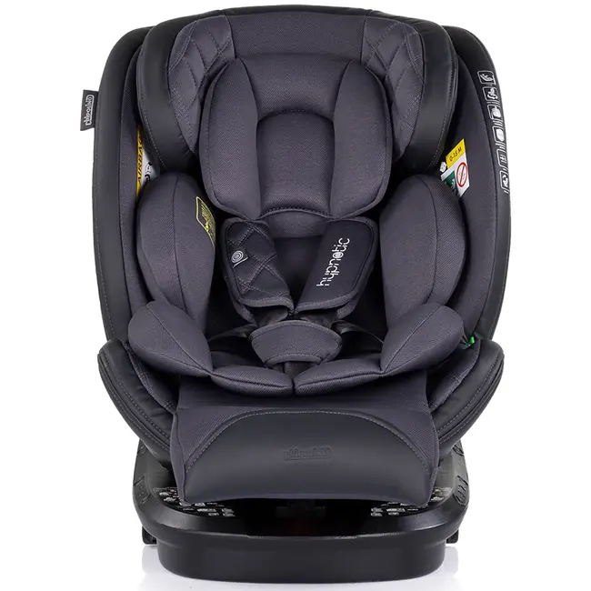 Scaun auto chipolino hypnotic i-size 40-150 cm cu sistem isofix si sezut rotativ anthracite hubstkhyp0253an