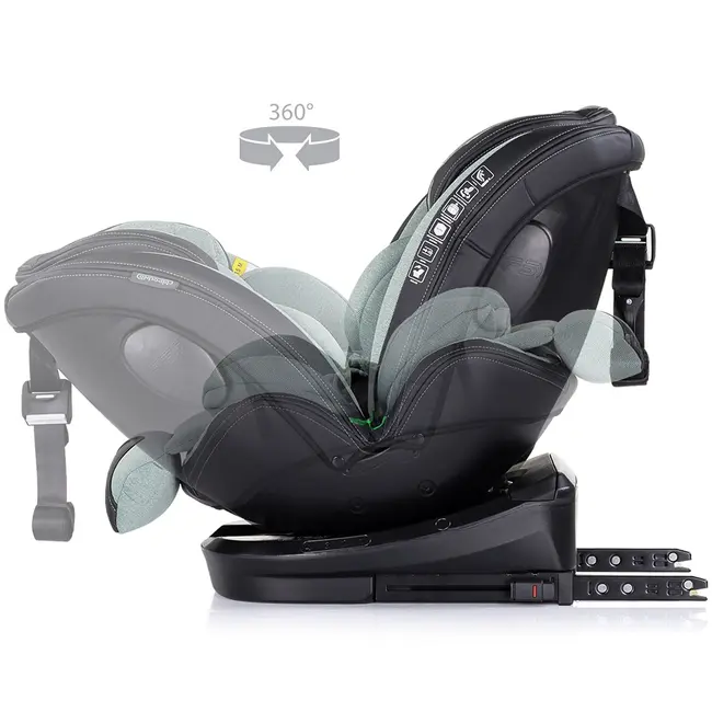 Scaun auto chipolino hypnotic i-size 40-150 cm cu sistem isofix si sezut rotativ basil hubstkhyp0255ba