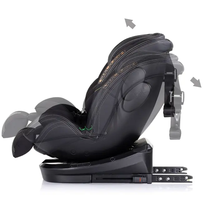 Scaun auto chipolino hypnotic i-size 40-150 cm cu sistem isofix si sezut rotativ blackberry hubstkhyp0254bb