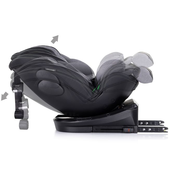 Scaun auto chipolino hypnotic i-size 40-150 cm cu sistem isofix si sezut rotativ cloud hubstkhyp0252cl