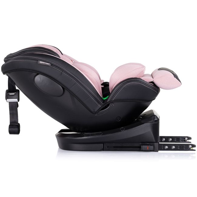 Scaun auto chipolino hypnotic i-size 40-150 cm cu sistem isofix si sezut rotativ pink marshmallow hubstkhyp0256pm