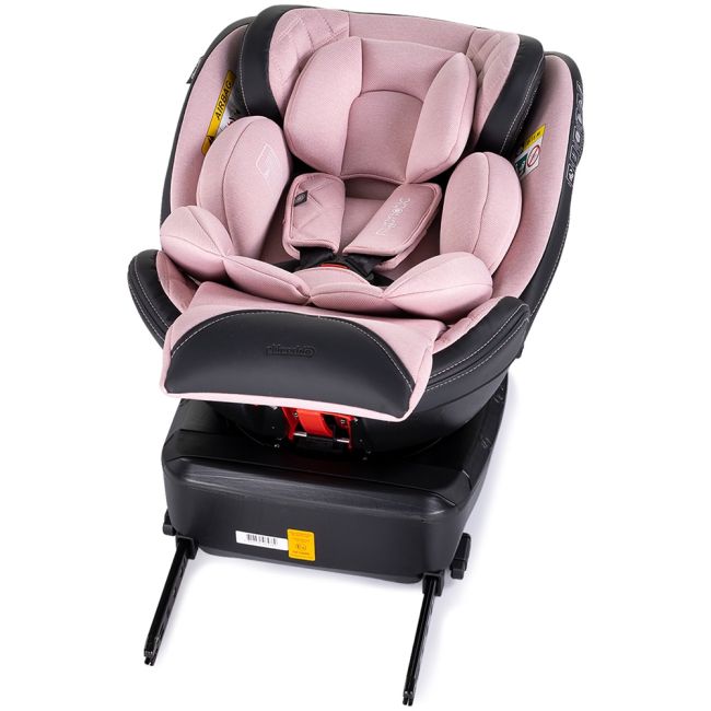 Scaun auto chipolino hypnotic i-size 40-150 cm cu sistem isofix si sezut rotativ pink marshmallow hubstkhyp0256pm