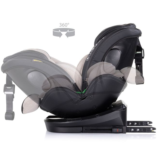 Scaun auto chipolino hypnotic i-size 40-150 cm cu sistem isofix si sezut rotativ tiramisu hubstkhyp0251tr