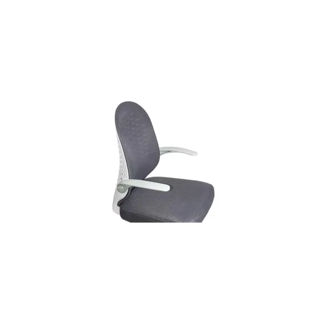 Scaun birou copii OFF330, baza polipropilena, inaltime reglabila, brate rabatabile, 80 kg DRM10580